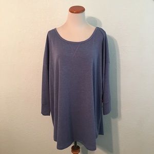St. John's Bay Super Soft 3/4 Sleeve Tunic 3X NWT